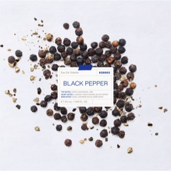 Korres Black Pepper set cadou pentru bărbați - imagine 3